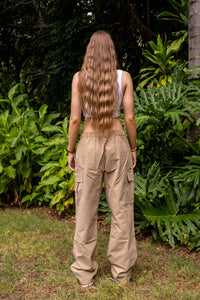 No Vacancy - New Wide Legs Parachute Cargo Pants